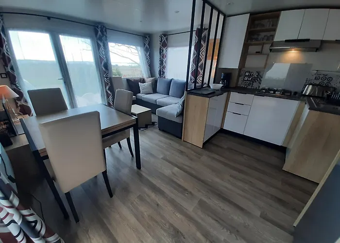 Serenity 565 Au Lac Des Reves-Camping 4 Etoiles-Mobil Home 3Ch-6Pl-Clim-Sdb- Wc Separe-Au Calme, Belle Vue Sur Le Lac, Sans Vis A Vis