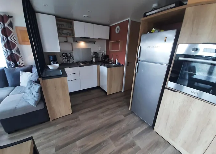 Serenity 565 Au Lac Des Reves-Camping 4 Etoiles-Mobil Home 3Ch-6Pl-Clim-Sdb- Wc Separe-Au Calme, Belle Vue Sur Le Lac, Sans Vis A Vis