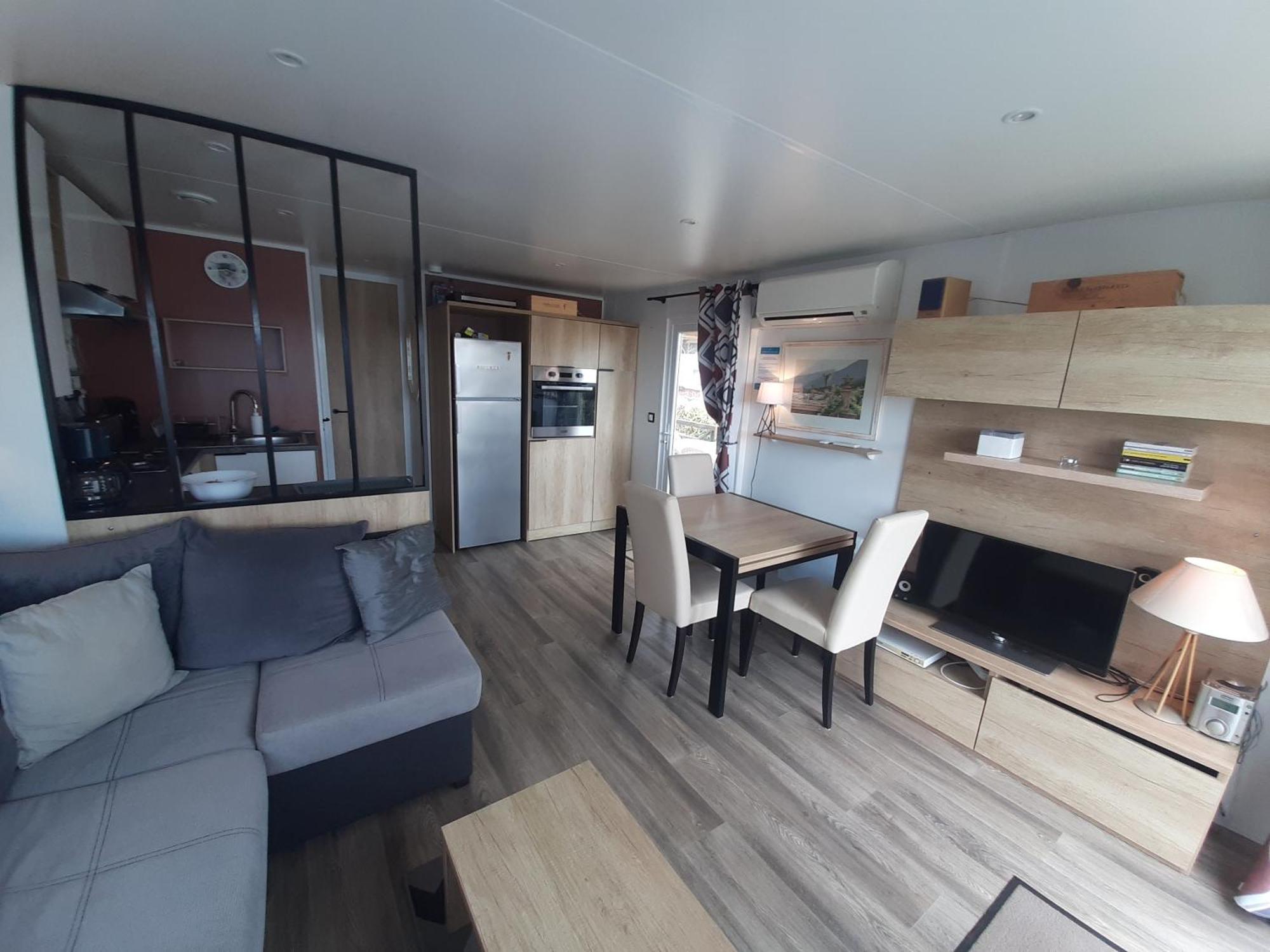 Campsite Serenity 565 Au Des Reves-camping 4 Etoiles-mobil 3ch-6pl-clim-sdb- Wc Separe-au Calme, Belle Vue Sur Le Lac, Sans Vis A Vis *